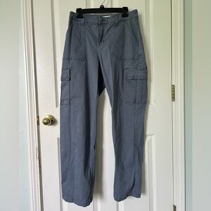 Hollister Cargo Pants! Size: 11 Long. Color: Grey Blue.